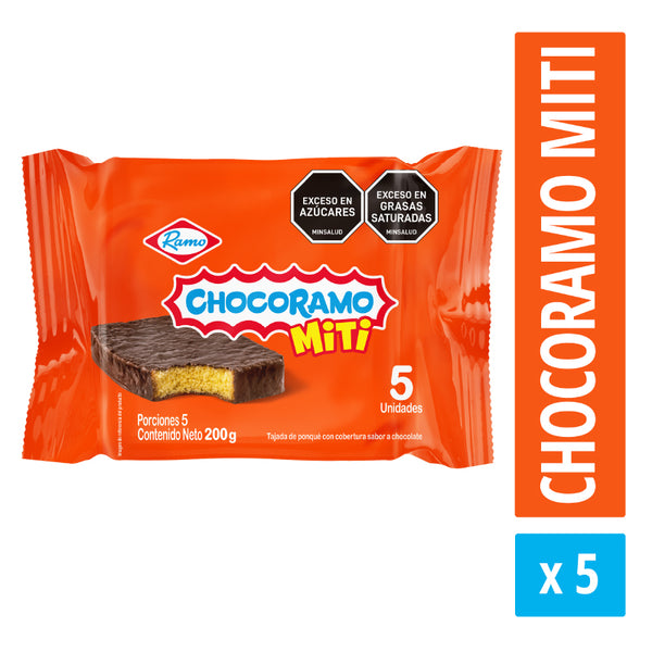 CHOCORAMO RAMO 5U 200G MITI PACK